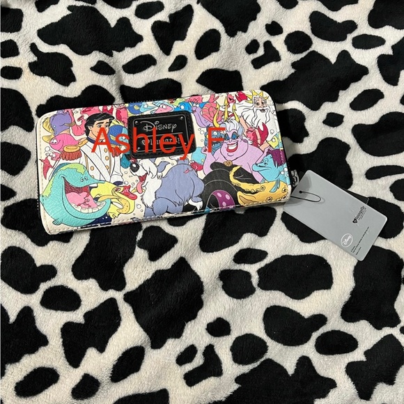 Ariel Ursula little mermaid loungefly wallet